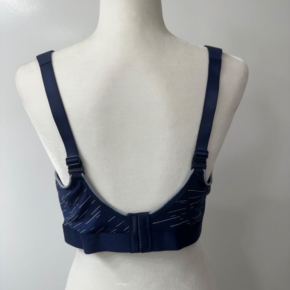 Active Essentials by Tchibo Blue Sport Bra 38D - Picture 3 of 6